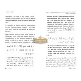 How To Educate Our Youth To Call To Allah In The Optimal Way By Shaykh Muḥammad Amān ibn ʿAlī al-Jāmī
ISBN: 9781635872149