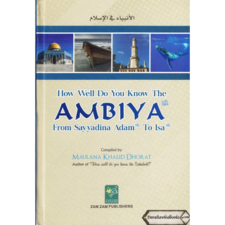 How Well Do You Know Ambiya from Sayyadina Adam to Isa