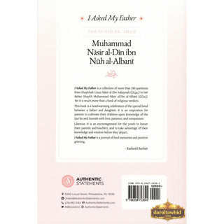 I Asked My Father The Scholar, Imam Muhammad Nasir al-Din ibn Nuh al-Albani