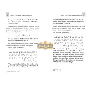 Impact of the Qur'an in Mending Hearts By Shaykh Dr. Sulayman bin Salimallaah Ar-Ruhayli
ISBN: 9781945173158