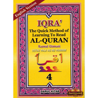 Iqra The Quick Learning Method Of Learning To Read Al-Quran By Ustaz Haji Asad Humam,ISBN: 9789839494488