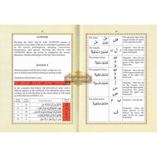 Juzu Amma With Color Coded Tajweed Rules In English (Persian/Asian/Pakistani/Indian Script)
ISBN: 9788190340387
