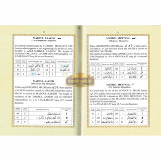 Juzu Amma With Color Coded Tajweed Rules In English (Persian/Asian/Pakistani/Indian Script)
ISBN: 9788190340387