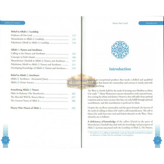 Know Your Lord: The One and Only By Imam Karim Abu Zaid
