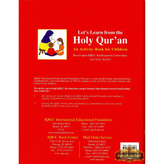 Let's Learn from the Holy Qur'an Coloring Book By Tasneema Ghazi