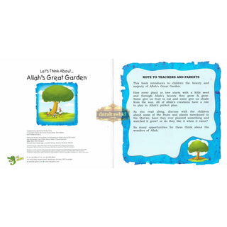 Lets Think About Allah,s Great Garden By Ali Gator,ISBN: 9781921772320
