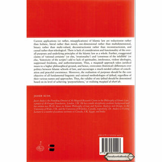 Maqasid Al-Shariah: A Beginners Guide by Jasser Auda