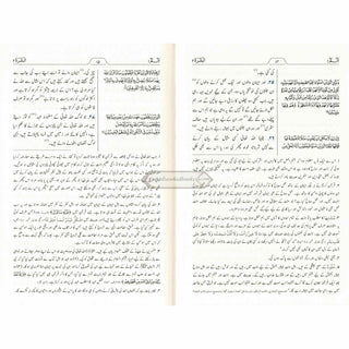 Mushaf Madinah-Al Quran Al-Kareem(Cream Paper-Medium size) Translation of The Meanings of The Noble Quran in The Urdu Language (New Edition)