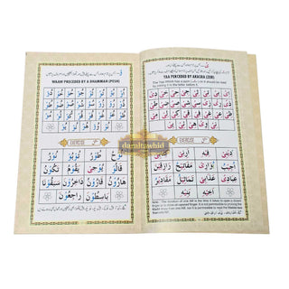 Noorani Qaida Color Coded Urdu-English-Arabic