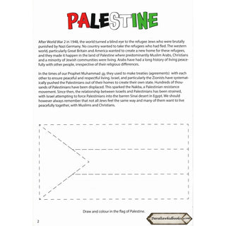 Palestine Activity Book by Adilah Joossab