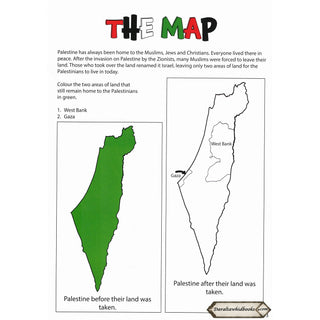 Palestine Activity Book by Adilah Joossab