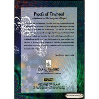 Proofs of Tawheed By Sheikh Sulayman Al-Taymi