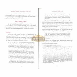 Purification of the Soul: Concept, Process and Means