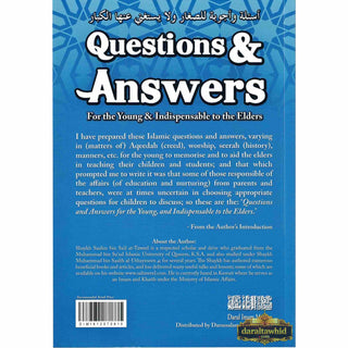 Questions & Answers For the Young & Indispensable to the Elders By Salim Al-Tawil