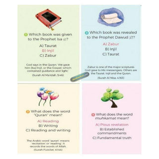 Quran Quiz Cards By Saniyasnain Khan
