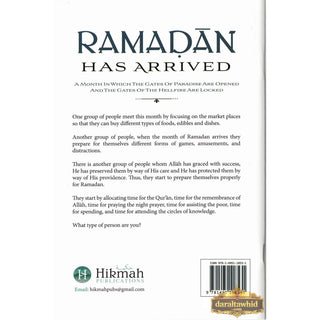 Ramadan Has Arrived By Shaykh Abd Al-Razzaq Ibn Abd Al Muhsin Al-Abbad