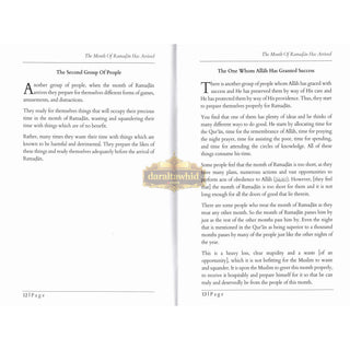 Ramadan Has Arrived By Shaykh Abd Al-Razzaq Ibn Abd Al Muhsin Al-Abbad