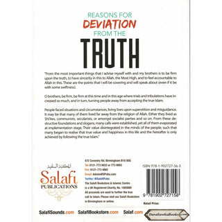 Reasons for Deviation from the Truth By Shaikh Rabi' bin Hadi al-Madkhali