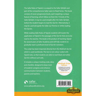 Rules Of Tajweed (Safar Learn To read Series) Madinah Script,ISBN: 9781912437221