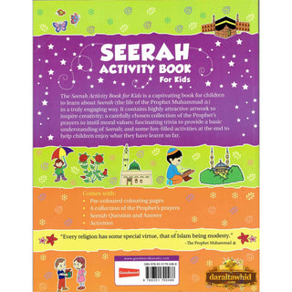 Seerah Activity Book for Kids By Hayrunnisa Sen