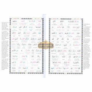 Study The Noble Quran Word-for-Word (Full Color in One Vol) By Dr. Muhsin Khan &amp; Dr. Taqi-ud-Din Al-Hilali