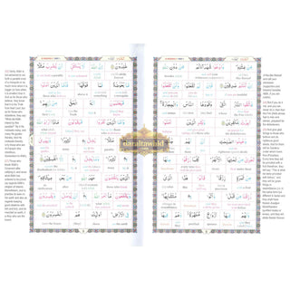 Study The Noble Quran Word-for-Word (Full Color in One Vol) By Dr. Muhsin Khan &amp; Dr. Taqi-ud-Din Al-Hilali