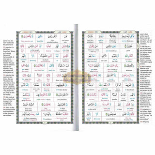 Study The Noble Quran Word-for-Word (Full Color 3 Vol. Set) By Dr. Muhsin Khan & Dr. Taqi-ud-Din Al-Hilali