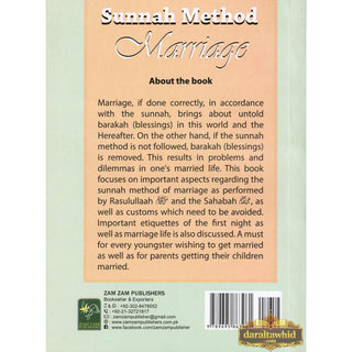 Sunnah Method Marriage by Moosa Kajee - PaperBack