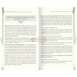 Tadabbur of the Righteous: Reflection on the Verses of the Noble Quran    ISBN: 9786297545370