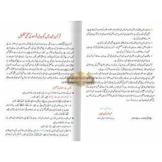Tajweedi Quran with Urdu Tajweed Rules 16 Lines 8.5 x 6.0 Inch (7B) Hafzi Tajweedi, Medium Size,Standard Print