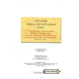 The Blessings of Ramadan By Javed Ali