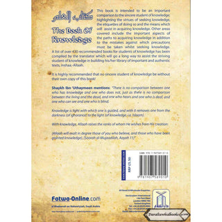The Book of Knowledge (Volume 1) By Mohammed Saalih al-'Uthaymeen