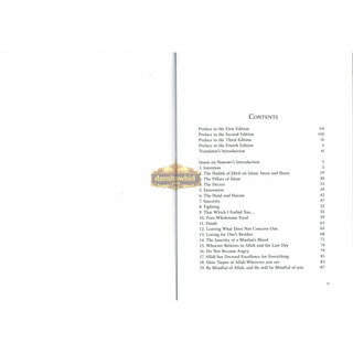 The Complete Forty Hadith By Imam an-Nawawi
ISBN: 9781842001158 Softcover
ISBN: 9781842002025 Hardcover