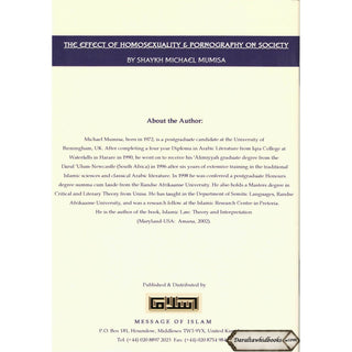 The Effect of Homosexuality and Pornography on Society By Shaykh Michael Mumisa