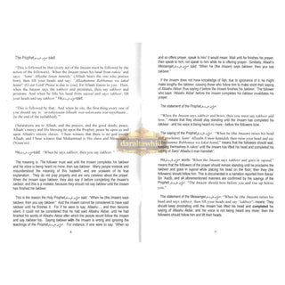 The Essay Of Ahmad bin Hanbal On Prayer By Dr. Hafiz M.S.Usmani