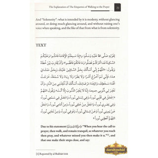 The Etiquettes of Walking to the Prayer