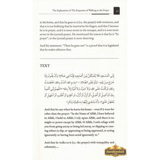 The Etiquettes of Walking to the Prayer