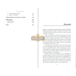 The Final Prophet: Proof of the Prophethood of Muhammad By Mohammad Elshinawy