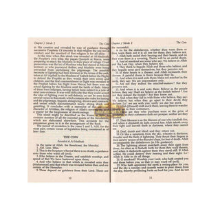 The Glorious Quran The Arabic Text with a Translation in English,ISBN: 9781879402515
