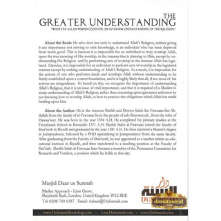 The Greater Understanding 