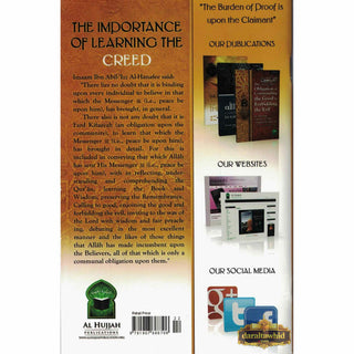 The Importance of Learning the Creed By Imam Ibn Abil-‘Izz Al-Hanafee