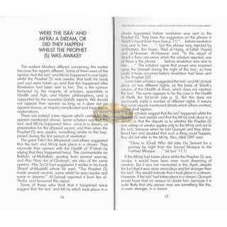 The Isra and Miraj ,The Prophet's Night Journey and Ascent into Heaven By Abd-Allah Hajjaj