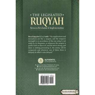 The Legislated Ruqyah Between Revelation & Implemenation by Shaykh falah Ibn Ismail Mandakar