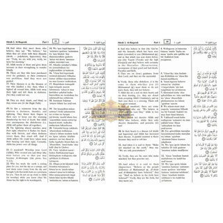 The Noble Quran: Transliteration in Roman Script with Arabic Text and English