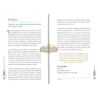 The Parables of the Quran By Dr. Yasir Qadhi