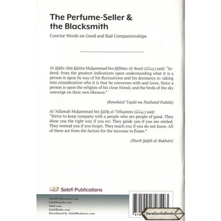 The Perfume-Seller & the Blacksmith (Concise Words on Good and Bad Companionships)