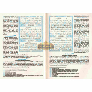 The Quran Saheeh International, Arabic Text With English Meanings (Hardcover)
