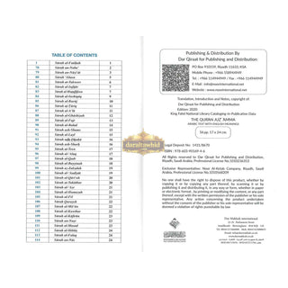 The Quran,Juzz Amma Arabic Text With English (Arabic and Parallel Blank Page for Notes),ISBN:9781911448747