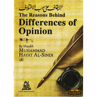 The Reasons Behind Differences of Opinion By Muhammd Hayat Al-Sindi,ISBN: 2231180115730