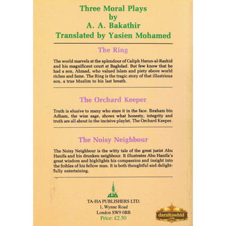 The Ring Three Moral Plays By A. A Bakathir,ISBN: 9781897940303